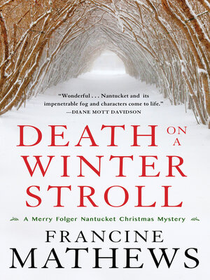 cover image of Death on a Winter Stroll